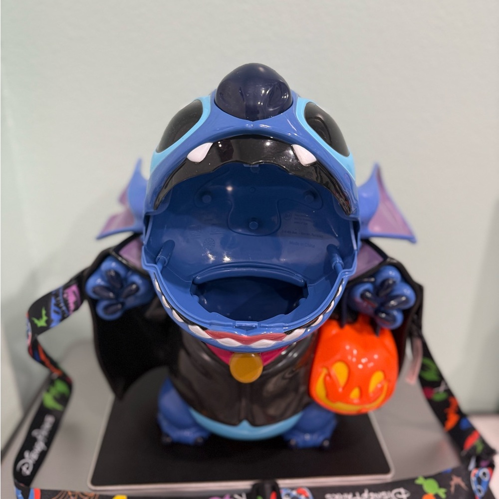 Brand new! Exclusive Disney Parks Halloween Stitch Popcorn Bucket 2024. - Picture 3 of 5